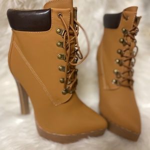 Timberland inspired Heels